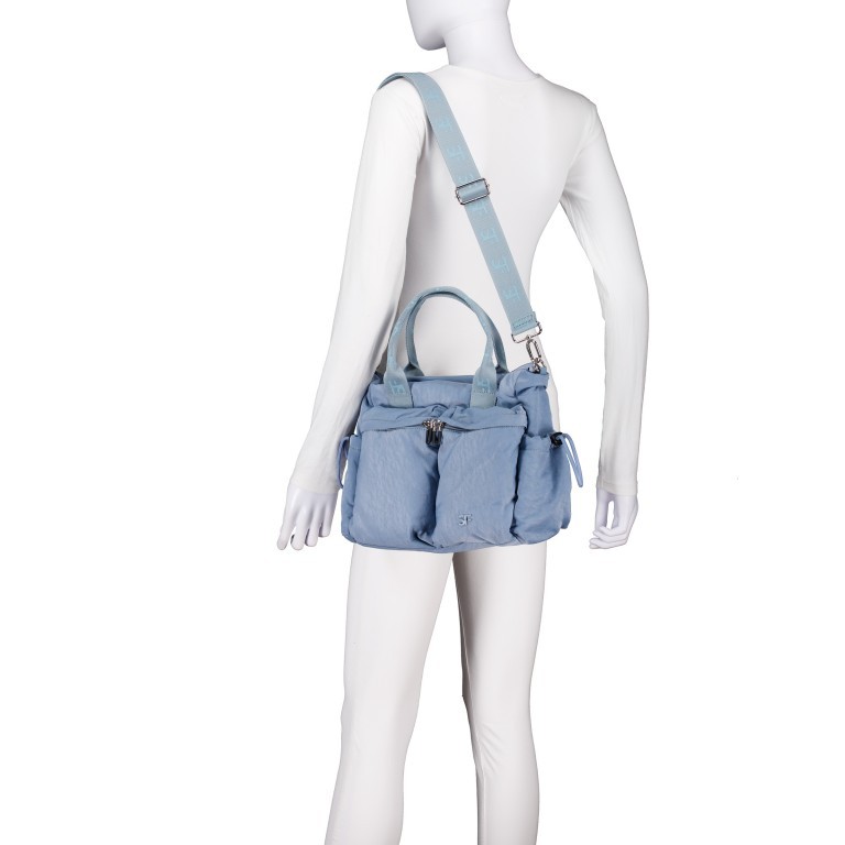 Handtasche Abby 14625 Denim, Farbe: blau/petrol, Marke: Suri Frey, EAN: 4056185217456, Abmessungen in cm: 32x24x13, Bild 5 von 8