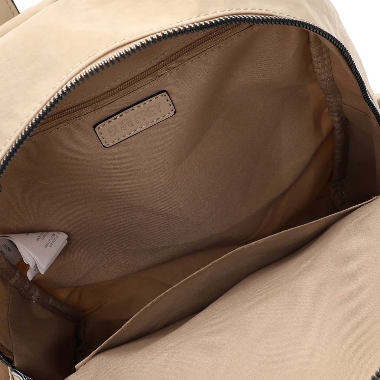 Rucksack Abby 14627 Light Taupe, Farbe: beige, Marke: Suri Frey, EAN: 4056185217623, Abmessungen in cm: 31x35x12, Bild 5 von 6