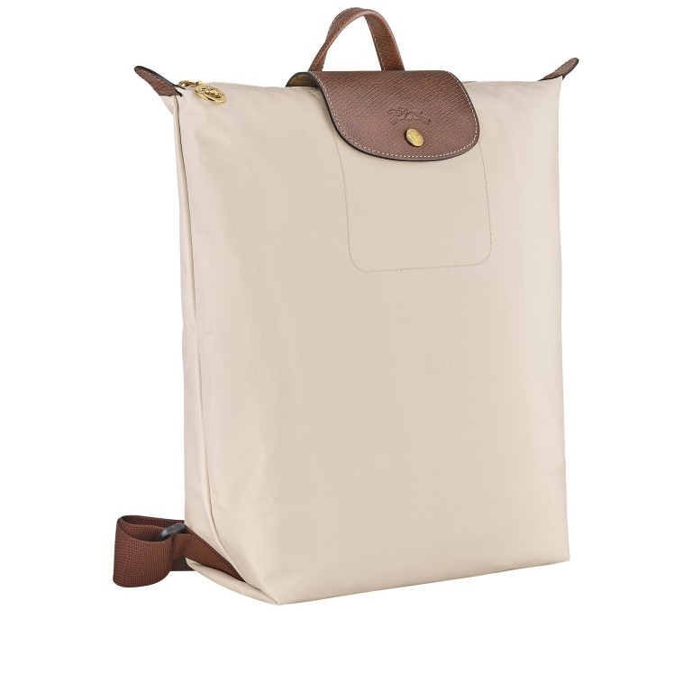 Rucksack Le Pliage 089-10284 Paper, Farbe: beige, Marke: Longchamp, EAN: 3597922725939, Abmessungen in cm: 26x37x11, Bild 2 von 4
