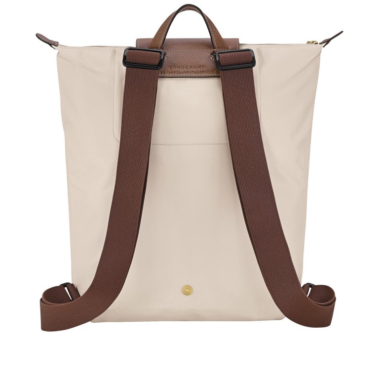 Rucksack Le Pliage 089-10284 Paper, Farbe: beige, Marke: Longchamp, EAN: 3597922725939, Abmessungen in cm: 26x37x11, Bild 3 von 4