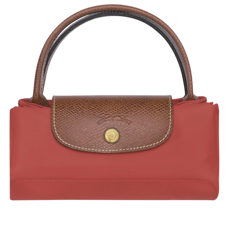 Handtasche Le Pliage Handtasche S Tomato, Farbe: rot/weinrot, Marke: Longchamp, EAN: 3597922726943, Abmessungen in cm: 23x22x14, Bild 5 von 6