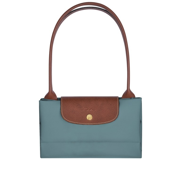 Shopper Le Pliage Shopper L Eucalyptus, Farbe: blau/petrol, Marke: Longchamp, EAN: 3597922726516, Abmessungen in cm: 31x30x19, Bild 5 von 5