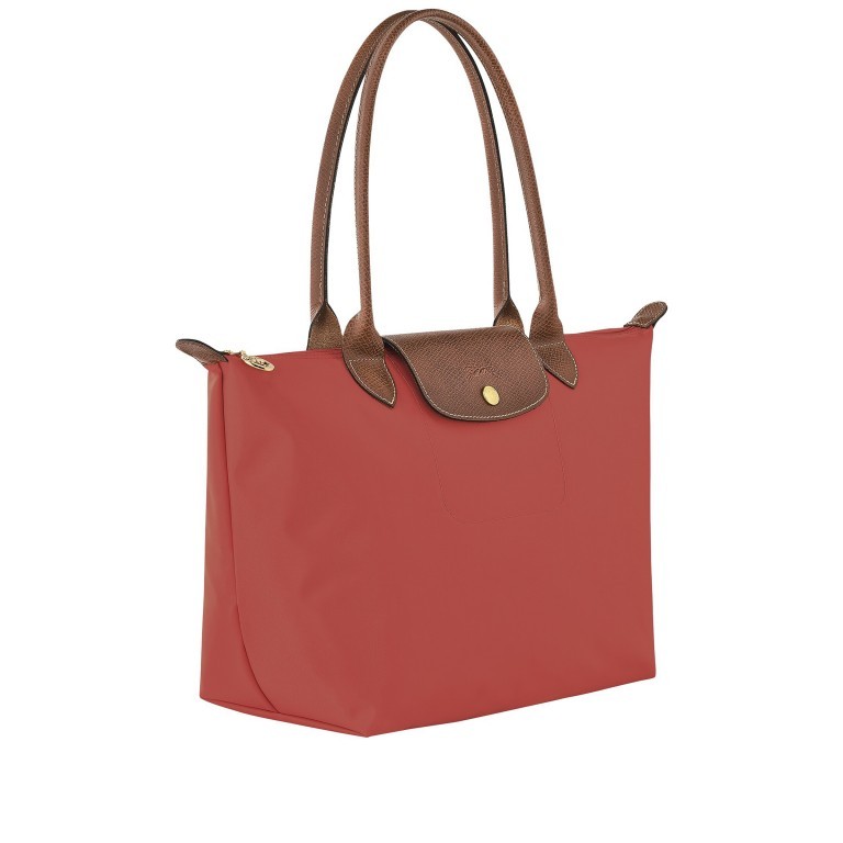 Shopper Le Pliage Shopper S Tomato, Farbe: rot/weinrot, Marke: Longchamp, EAN: 3597922726707, Abmessungen in cm: 28x25x14, Bild 2 von 5