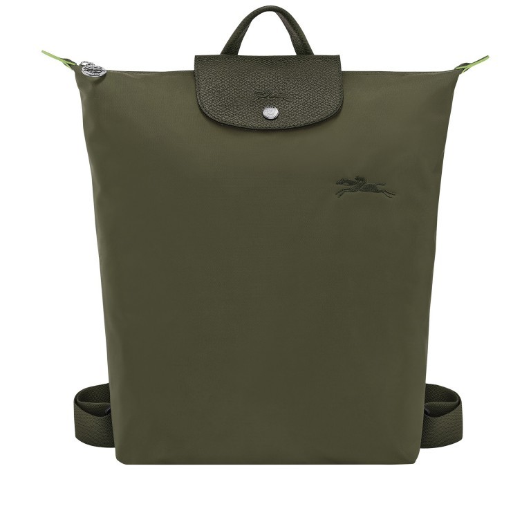 Rucksack Le Pliage Green 919-10284 Forest, Farbe: grün/oliv, Marke: Longchamp, EAN: 3597922726042, Abmessungen in cm: 28x34x10, Bild 1 von 4