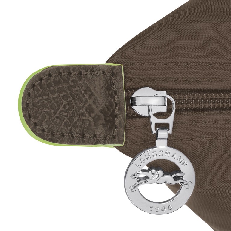Handtasche Le Pliage Green Handtasche S Terra, Farbe: braun, Marke: Longchamp, EAN: 3597922726158, Abmessungen in cm: 23x22x14, Bild 7 von 7