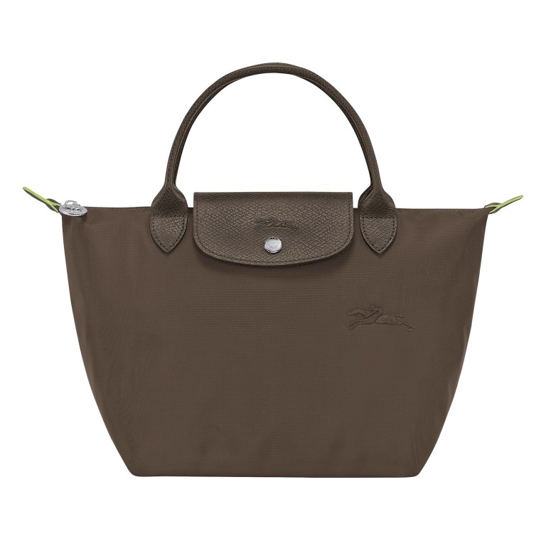 Handtasche Le Pliage Green Handtasche S Terra, Farbe: braun, Marke: Longchamp, EAN: 3597922726158, Abmessungen in cm: 23x22x14, Bild 1 von 7