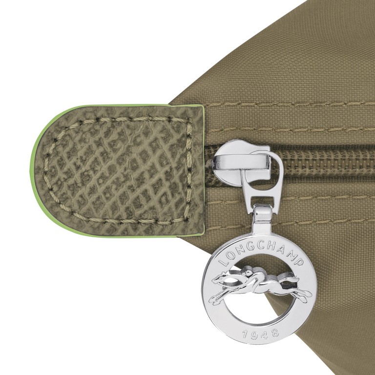 Handtasche Le Pliage Green Handtasche S Artichoke, Farbe: taupe/khaki, Marke: Longchamp, EAN: 3597922726172, Abmessungen in cm: 23x22x14, Bild 7 von 7