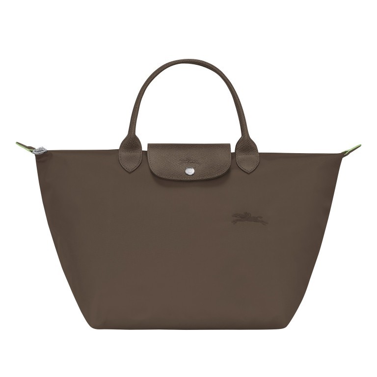 Handtasche Le Pliage Green Handtasche M Terra, Farbe: braun, Marke: Longchamp, EAN: 3597922726240, Abmessungen in cm: 30x28x20, Bild 1 von 6