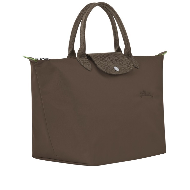 Handtasche Le Pliage Green Handtasche M Terra, Farbe: braun, Marke: Longchamp, EAN: 3597922726240, Abmessungen in cm: 30x28x20, Bild 2 von 6