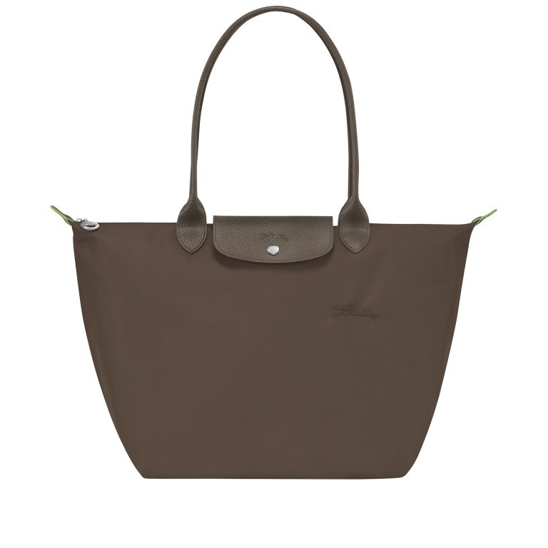 Shopper Le Pliage Green Shopper L Terra, Farbe: braun, Marke: Longchamp, EAN: 3597922726554, Abmessungen in cm: 31x30x19, Bild 1 von 6