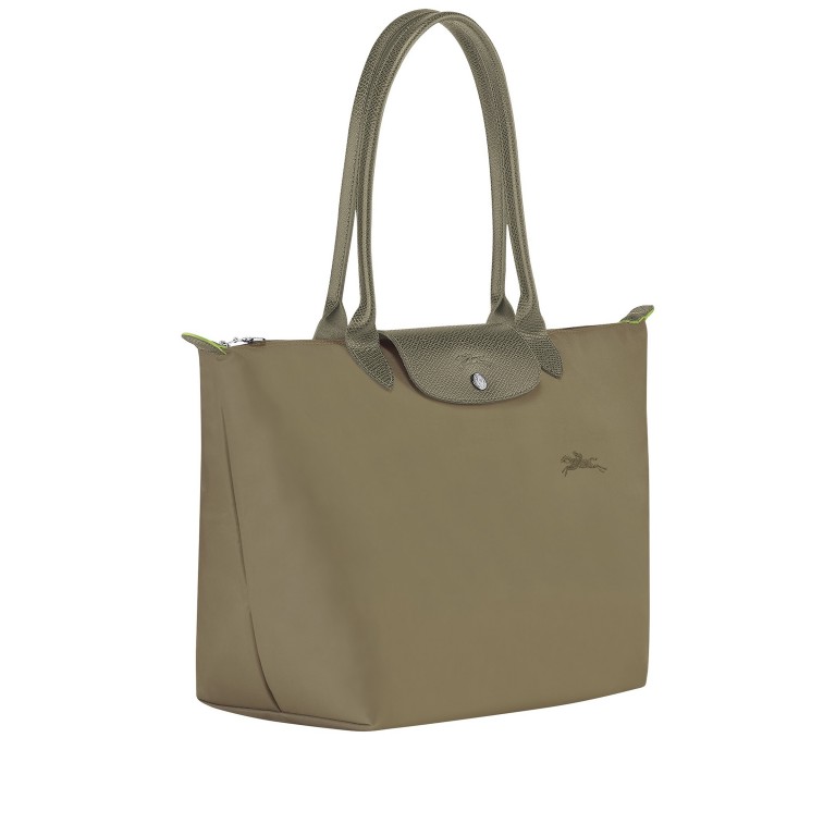 Shopper Le Pliage Green Shopper L Artichoke, Farbe: taupe/khaki, Marke: Longchamp, EAN: 3597922726561, Abmessungen in cm: 31x30x19, Bild 2 von 5