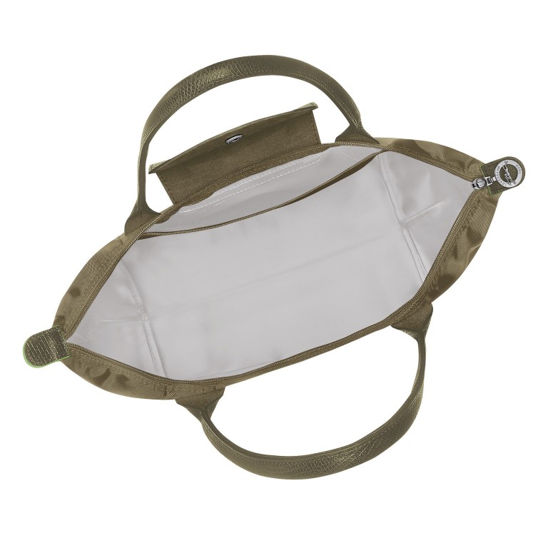 Shopper Le Pliage Green Shopper S Artichoke, Farbe: taupe/khaki, Marke: Longchamp, EAN: 3597922726745, Abmessungen in cm: 28x25x14, Bild 5 von 6