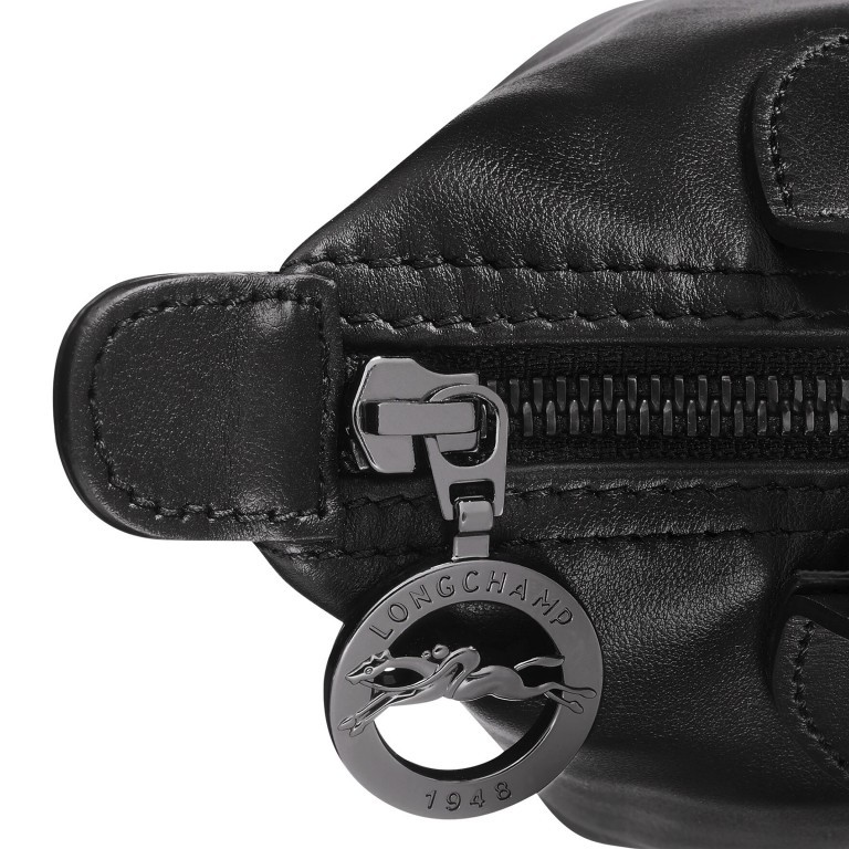 Tasche Le Pliage Xtra XS 987-1500 Black, Farbe: schwarz, Marke: Longchamp, EAN: 3597922268818, Abmessungen in cm: 17x14x10, Bild 5 von 5