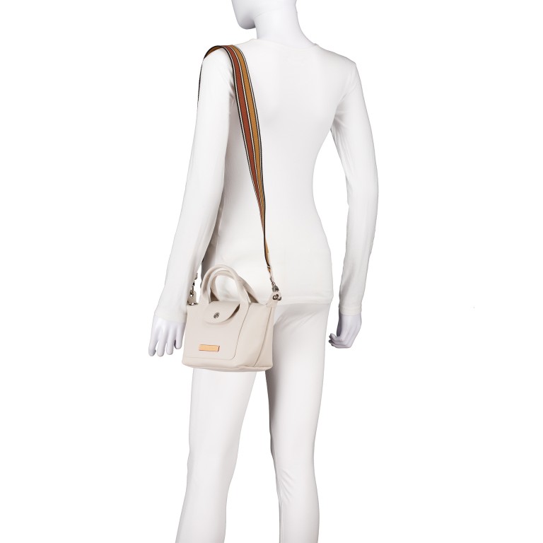 Tasche Le Pliage Xtra du Jardinier XS Papier, Farbe: beige, Marke: Longchamp, EAN: 3597922738014, Abmessungen in cm: 17x14x10, Bild 5 von 7