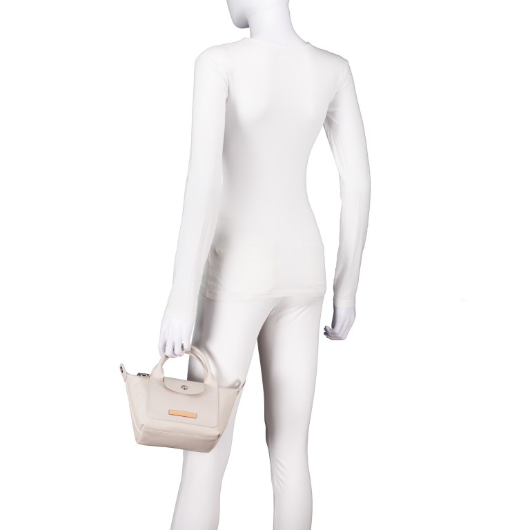 Tasche Le Pliage Xtra du Jardinier XS Papier, Farbe: beige, Marke: Longchamp, EAN: 3597922738014, Abmessungen in cm: 17x14x10, Bild 4 von 7