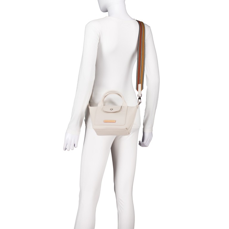 Tasche Le Pliage Xtra du Jardinier XS Papier, Farbe: beige, Marke: Longchamp, EAN: 3597922738014, Abmessungen in cm: 17x14x10, Bild 6 von 7