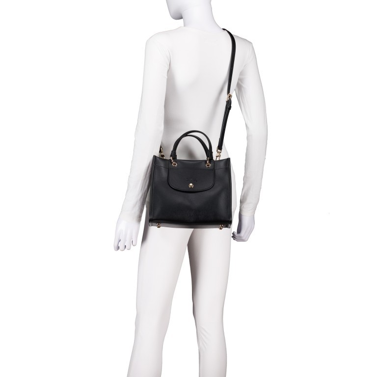 Tasche Cabas S Black, Farbe: schwarz, Marke: Longchamp, EAN: 3597922771691, Abmessungen in cm: 25x21x11, Bild 6 von 7