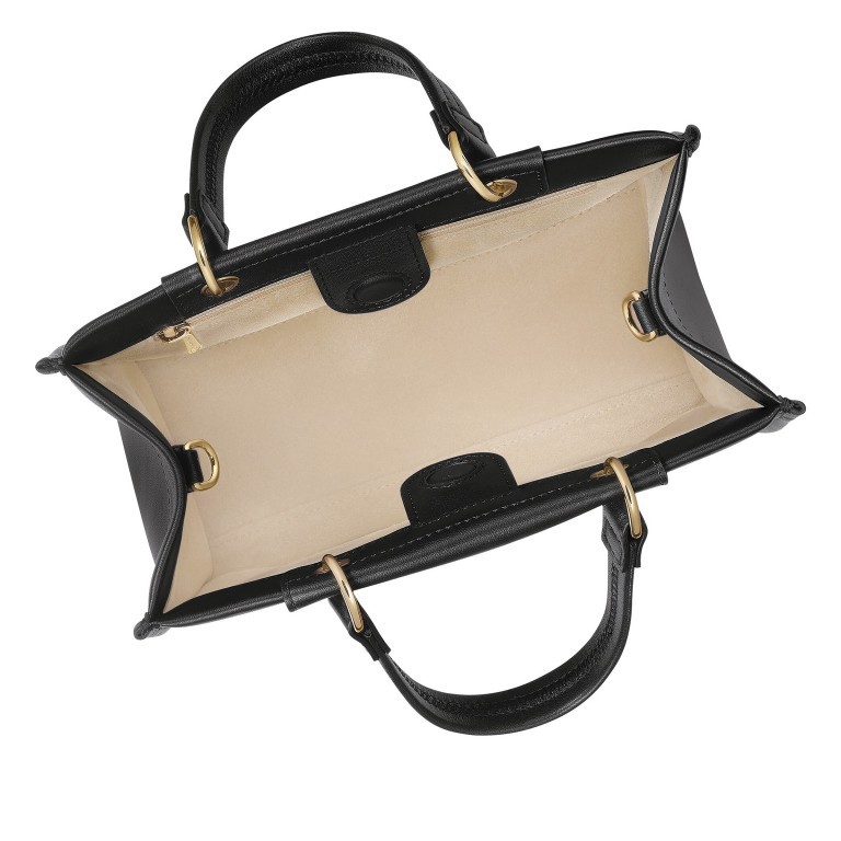 Tasche Cabas S Black, Farbe: schwarz, Marke: Longchamp, EAN: 3597922771691, Abmessungen in cm: 25x21x11, Bild 7 von 7