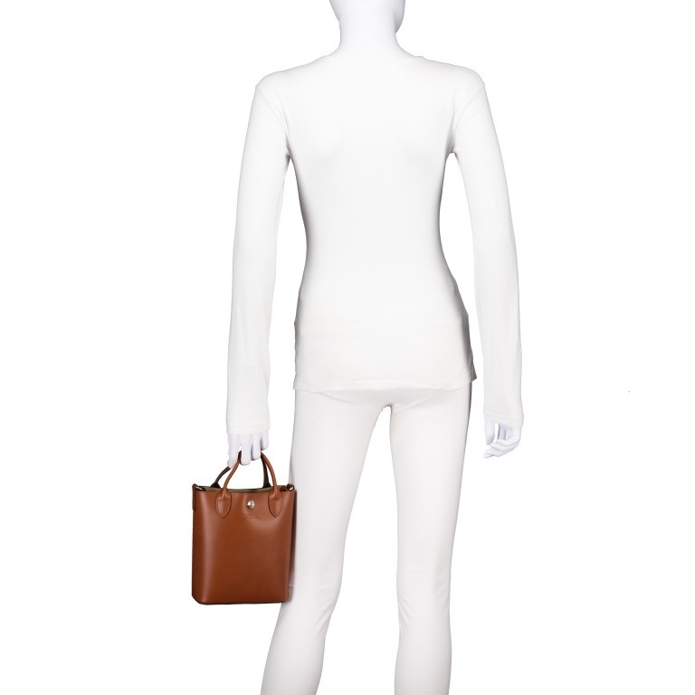 Shopper Epure XS Cognac, Farbe: cognac, Marke: Longchamp, EAN: 3597922735907, Abmessungen in cm: 6x20.5x7, Bild 4 von 7