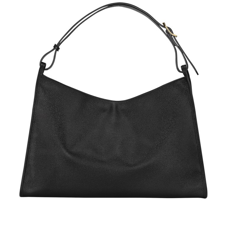 Umhängetasche Le Foulonné 021-10298 Black, Farbe: schwarz, Marke: Longchamp, EAN: 3597922733699, Abmessungen in cm: 43.5x30x15.5, Bild 3 von 4
