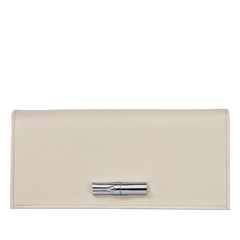 Geldbörse Roseau HFP-L3044 Paper, Farbe: beige, Marke: Longchamp, EAN: 3597922721665, Abmessungen in cm: 19.5x9x3, Bild 1 von 3