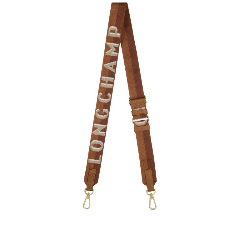 Schulterriemen Shadow H50-34073 Racine, Farbe: beige, Marke: Longchamp, EAN: 3597922771479, Abmessungen in cm: 5x135x0.5, Bild 1 von 4