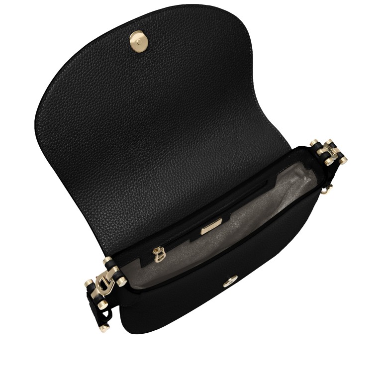 Umhängetasche Delia 132-950 Black, Farbe: schwarz, Marke: AIGNER, EAN: 4055539612961, Abmessungen in cm: 23x14x6, Bild 7 von 7