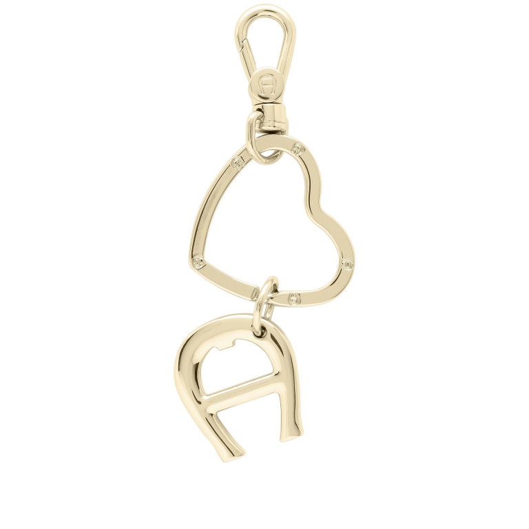 Schlüsselanhänger Fashion Gold, Farbe: metallic, Marke: AIGNER, EAN: 4055539583162, Abmessungen in cm: 4x10x0.5, Bild 1 von 1