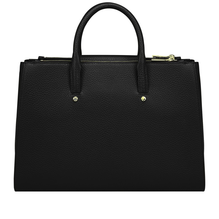Handtasche Ivy L Black, Farbe: schwarz, Marke: AIGNER, EAN: 4055539613739, Abmessungen in cm: 35x36x14, Bild 3 von 6