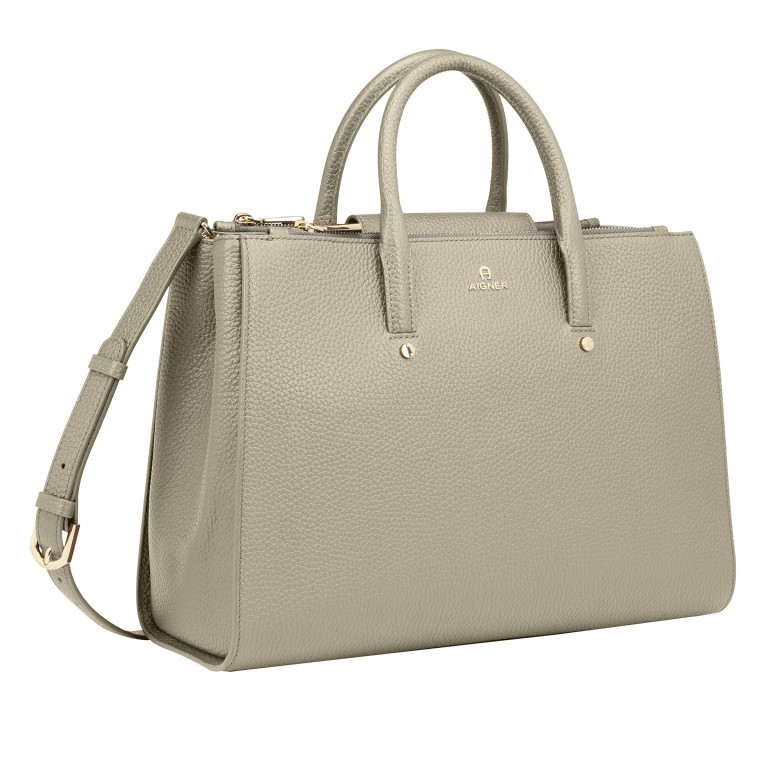 Handtasche Ivy L Alpaca Beige, Farbe: beige, Marke: AIGNER, EAN: 4055539613784, Abmessungen in cm: 35x36x14, Bild 2 von 6
