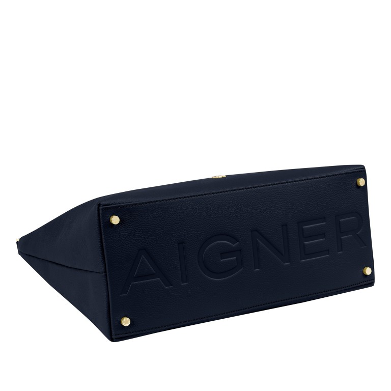 Beuteltasche Zita M Cosmic Blue, Farbe: blau/petrol, Marke: AIGNER, EAN: 4055539616341, Abmessungen in cm: 37x29x16, Bild 7 von 7