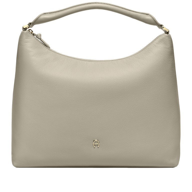 Beuteltasche Zita M Alpaca Beige, Farbe: beige, Marke: AIGNER, EAN: 4055539616365, Abmessungen in cm: 37x29x16, Bild 1 von 7