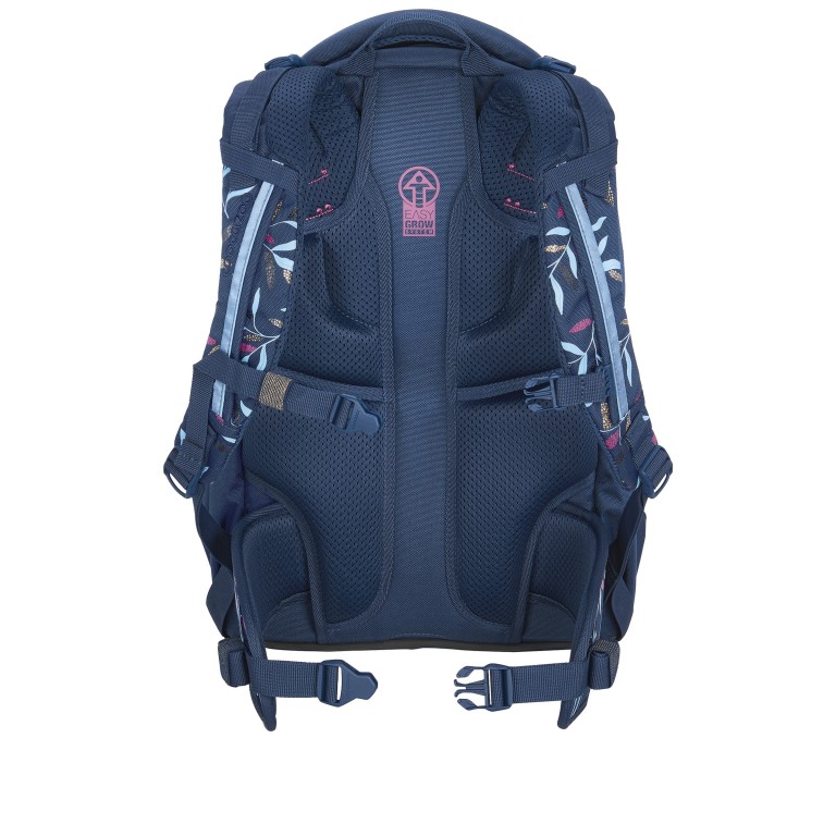 Rucksack Mate 30 Liter Boho Glam, Farbe: blau/petrol, Marke: Coocazoo, EAN: 4047443529497, Abmessungen in cm: 30x44x23, Bild 2 von 9