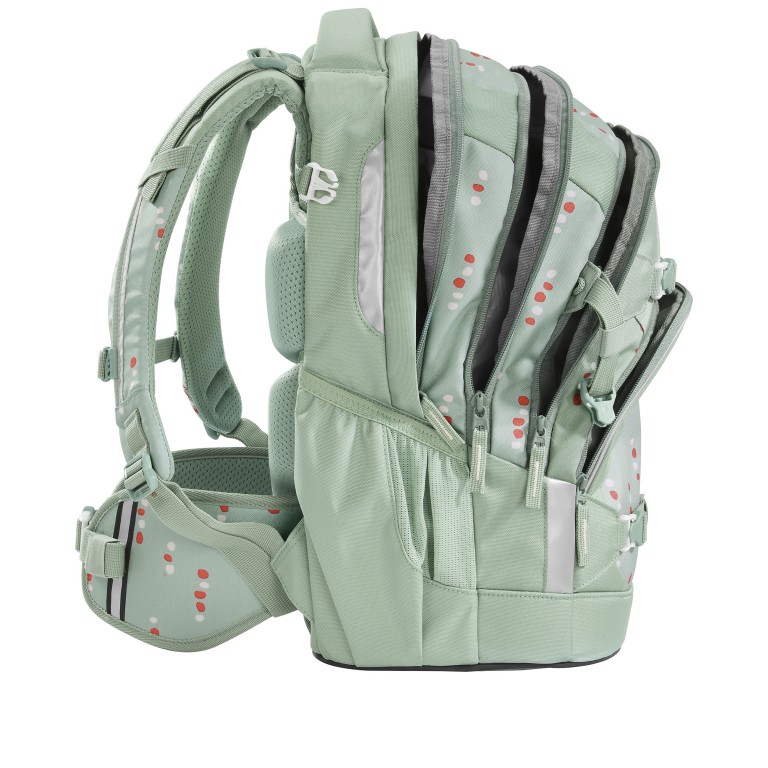 Rucksack Mate 30 Liter Dancing Dots, Farbe: grün/oliv, Marke: Coocazoo, EAN: 4047443529510, Abmessungen in cm: 30x44x23, Bild 5 von 9