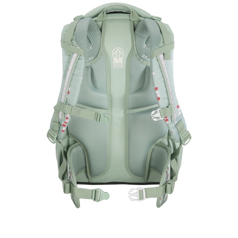 Rucksack Mate 30 Liter Dancing Dots, Farbe: grün/oliv, Marke: Coocazoo, EAN: 4047443529510, Abmessungen in cm: 30x44x23, Bild 2 von 9