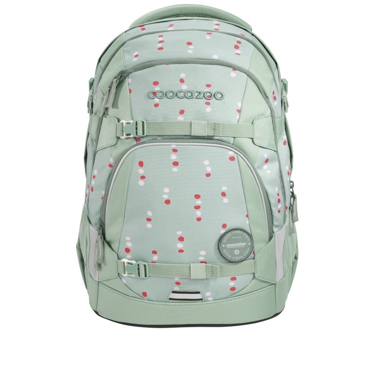 Rucksack Mate 30 Liter Dancing Dots, Farbe: grün/oliv, Marke: Coocazoo, EAN: 4047443529510, Abmessungen in cm: 30x44x23, Bild 1 von 9