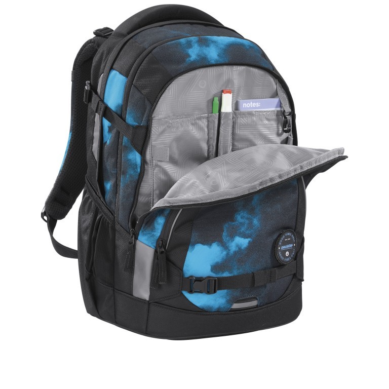 Rucksack Mate 30 Liter Mystic Clouds, Farbe: schwarz, Marke: Coocazoo, EAN: 4047443529527, Abmessungen in cm: 30x44x23, Bild 3 von 9