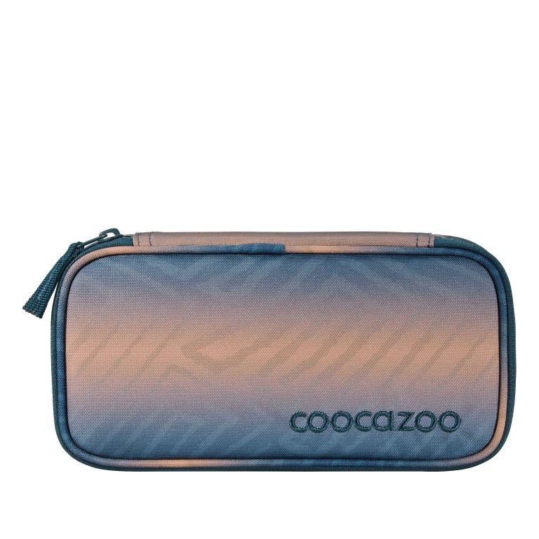 Federmäppchen Pacific Tribes, Farbe: blau/petrol, Marke: Coocazoo, EAN: 4047443529589, Abmessungen in cm: 24x11x6, Bild 1 von 2