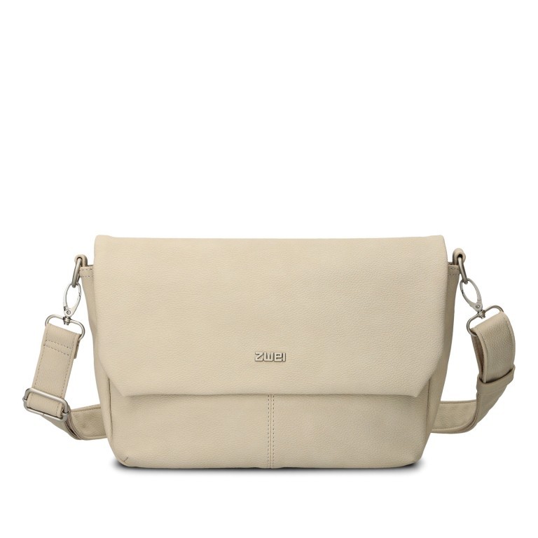 Umhängetasche Mademoiselle M60 Nubuk Linen, Farbe: beige, Marke: Zwei, EAN: 4250257937420, Abmessungen in cm: 33x19x10, Bild 1 von 8
