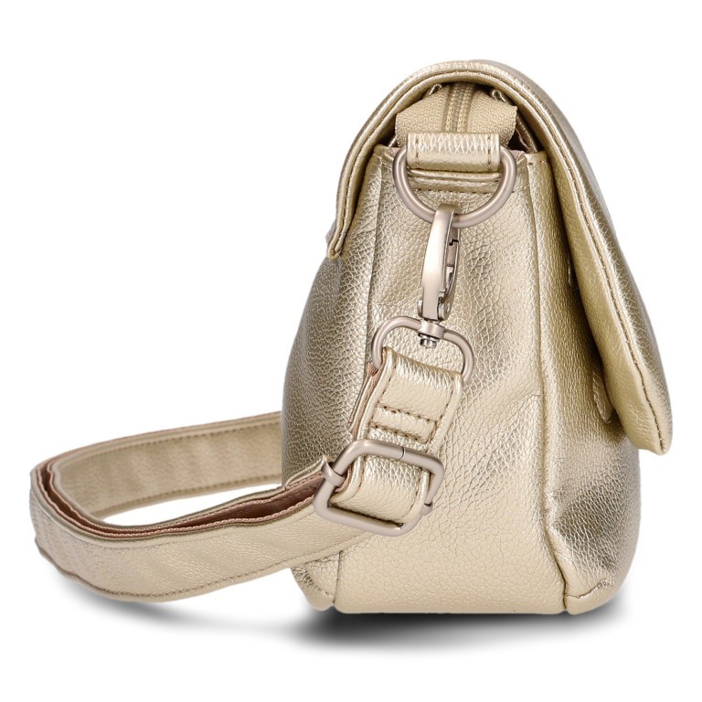 Umhängetasche Mademoiselle M40 Gold, Farbe: metallic, Marke: Zwei, EAN: 4250257937222, Abmessungen in cm: 28x15x9, Bild 3 von 8