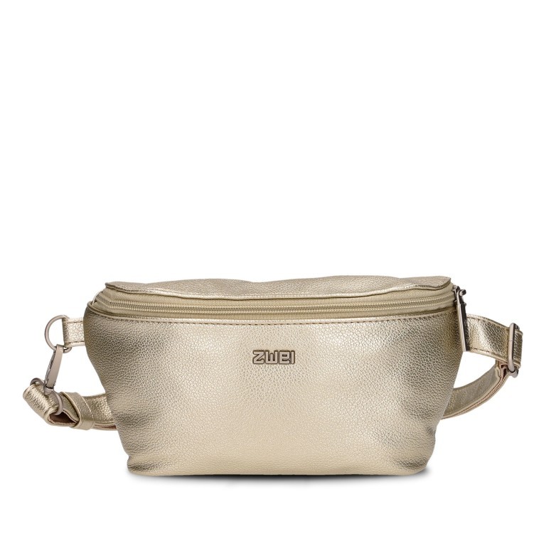 Gürteltasche Mademoiselle MH4 Gold, Farbe: metallic, Marke: Zwei, EAN: 4250257937208, Abmessungen in cm: 25x14x6, Bild 1 von 7