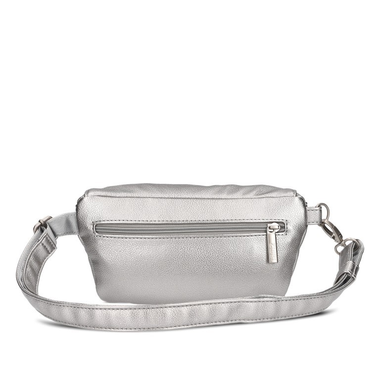 Gürteltasche Mademoiselle MH4 Silver, Farbe: metallic, Marke: Zwei, EAN: 4250257937093, Abmessungen in cm: 25x14x6, Bild 3 von 7