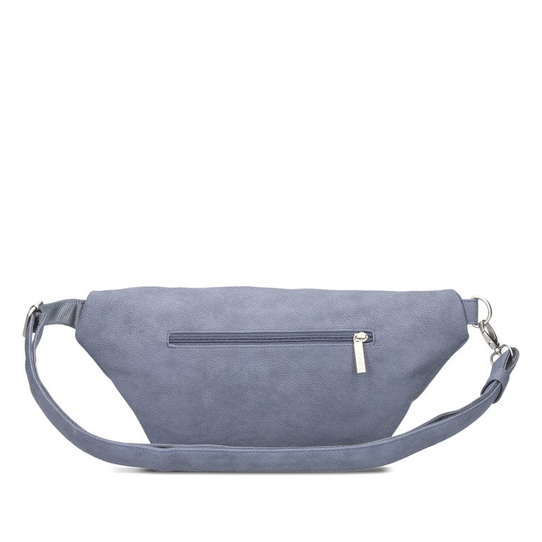 Gürteltasche Mademoiselle MH80 Nubuk Sky, Farbe: blau/petrol, Marke: Zwei, EAN: 4250257937673, Abmessungen in cm: 40x17x9, Bild 3 von 5