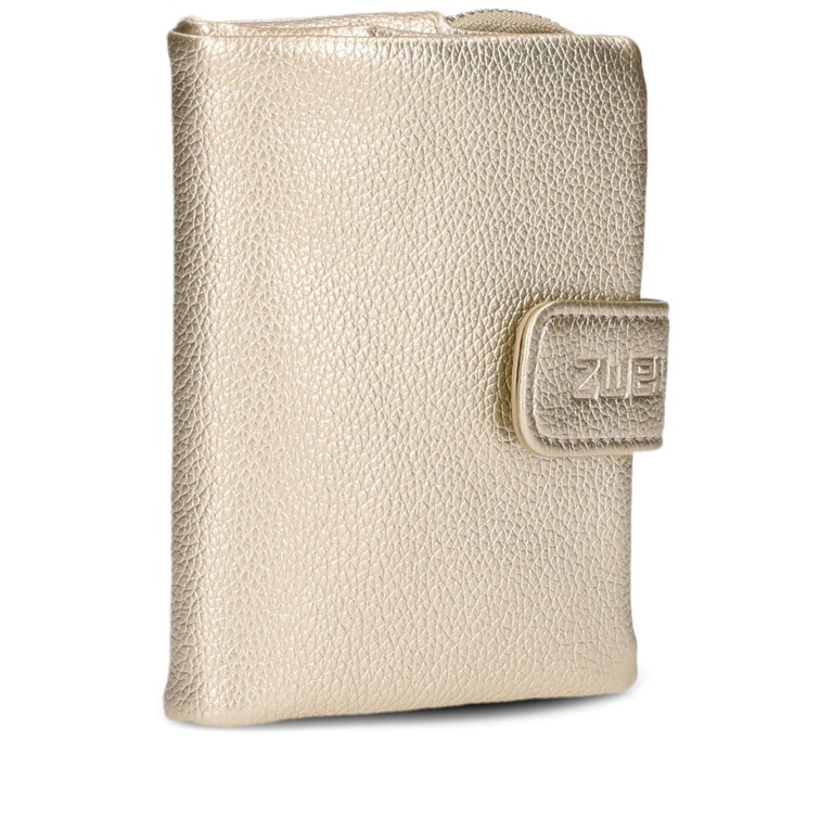Geldbörse Mademoiselle MW5 Gold, Farbe: metallic, Marke: Zwei, EAN: 4250257937277, Abmessungen in cm: 10x13x3, Bild 2 von 6