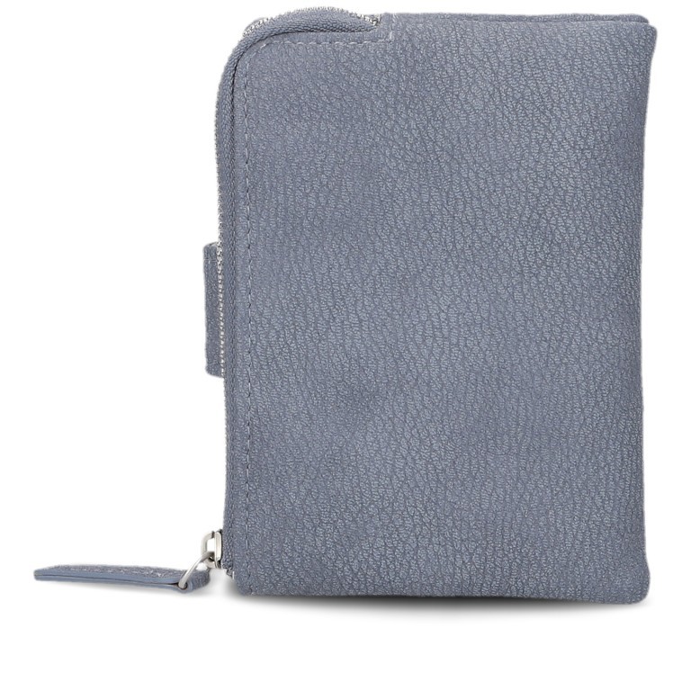 Geldbörse Mademoiselle MW5 Nubuk Sky, Farbe: blau/petrol, Marke: Zwei, EAN: 4250257937734, Abmessungen in cm: 10x13x3, Bild 3 von 6