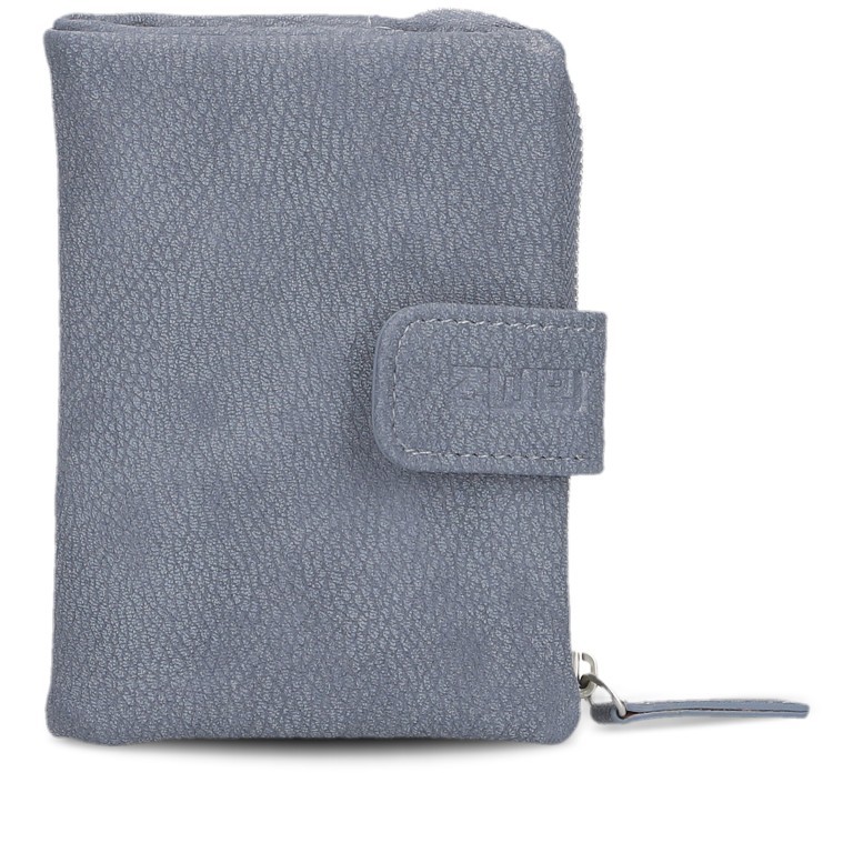 Geldbörse Mademoiselle MW5 Nubuk Sky, Farbe: blau/petrol, Marke: Zwei, EAN: 4250257937734, Abmessungen in cm: 10x13x3, Bild 1 von 6