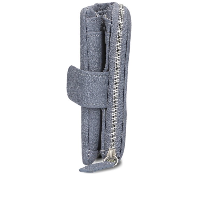 Geldbörse Mademoiselle MW5 Nubuk Sky, Farbe: blau/petrol, Marke: Zwei, EAN: 4250257937734, Abmessungen in cm: 10x13x3, Bild 5 von 6