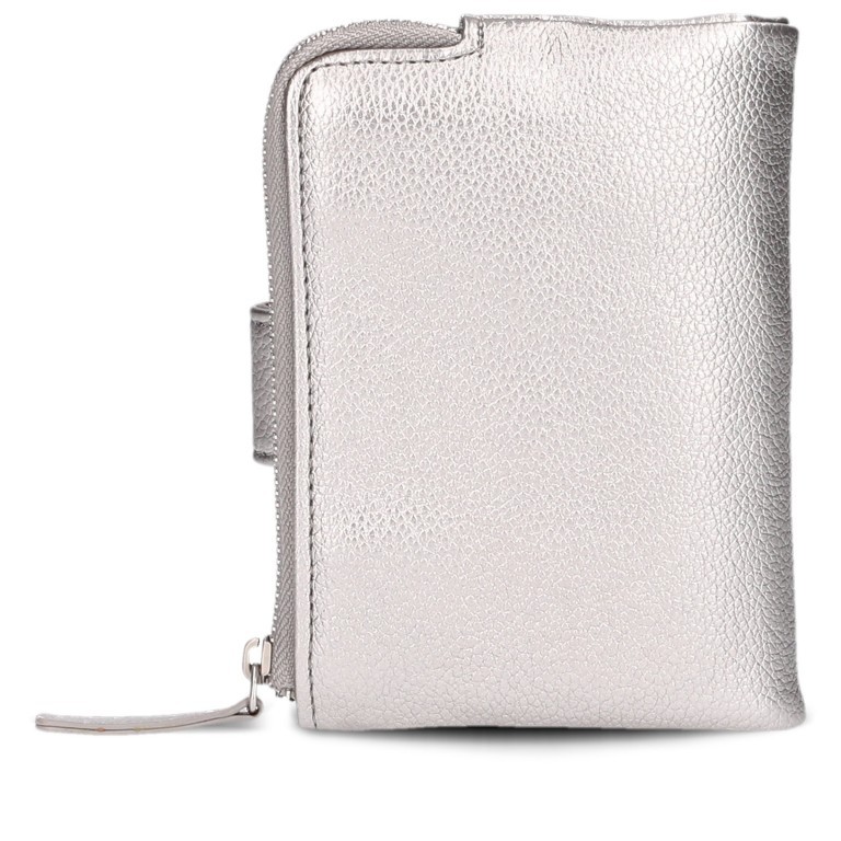 Geldbörse Mademoiselle MW5 Silver, Farbe: metallic, Marke: Zwei, EAN: 4250257937161, Abmessungen in cm: 10x13x3, Bild 3 von 6