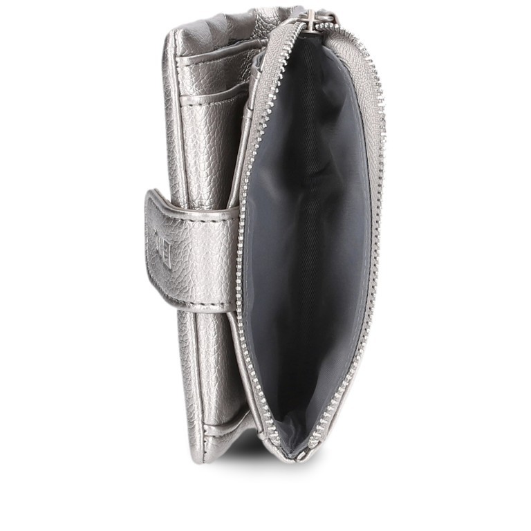 Geldbörse Mademoiselle MW5 Silver, Farbe: metallic, Marke: Zwei, EAN: 4250257937161, Abmessungen in cm: 10x13x3, Bild 6 von 6