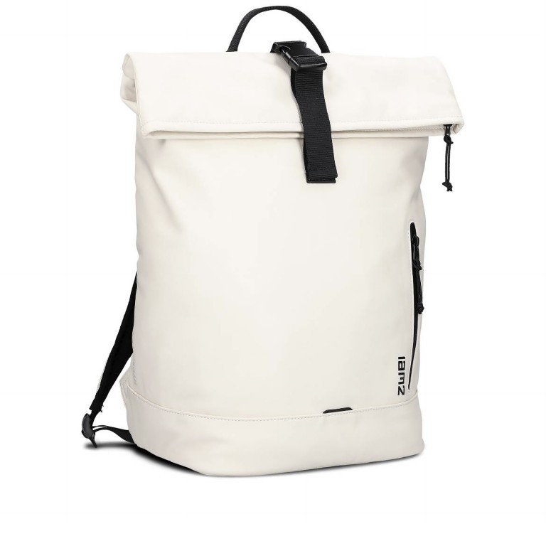 Rucksack Cargo CAR200 Rolltop Off White, Farbe: weiß, Marke: Zwei, EAN: 4250257936867, Abmessungen in cm: 37x44x17, Bild 2 von 7